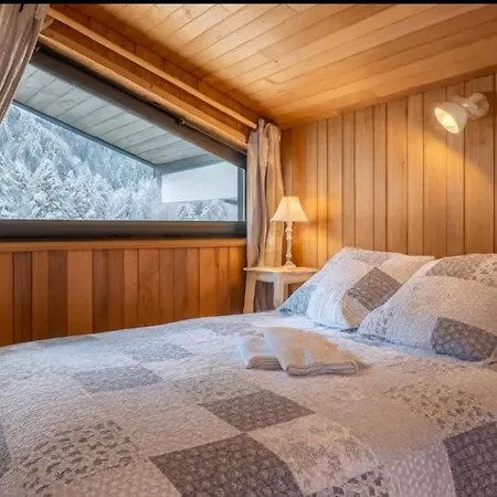 Apartment Close To The Slopes View Of Mont Blanc