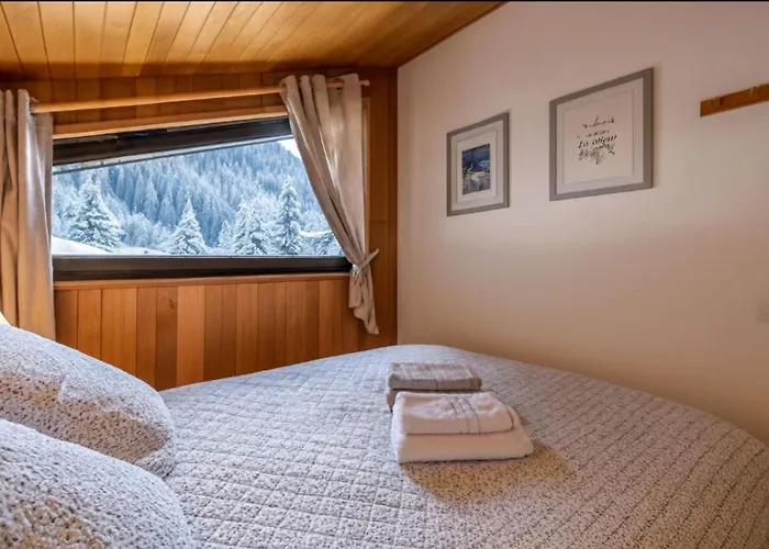 Beautiful With Superb View Of Mont Blanc Apartman Chamonix