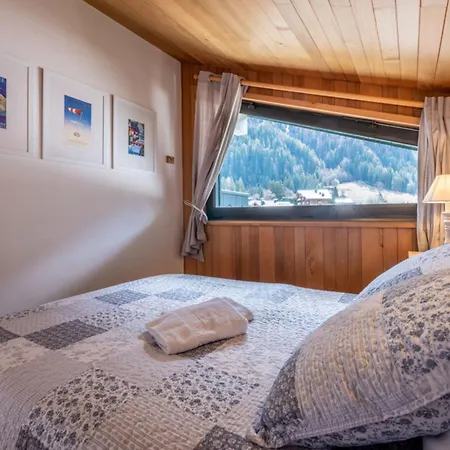Beautiful With Superb View Of Mont Blanc 아파트 *
